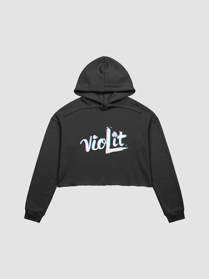 vioLit Cropped Hoodie product image (1)