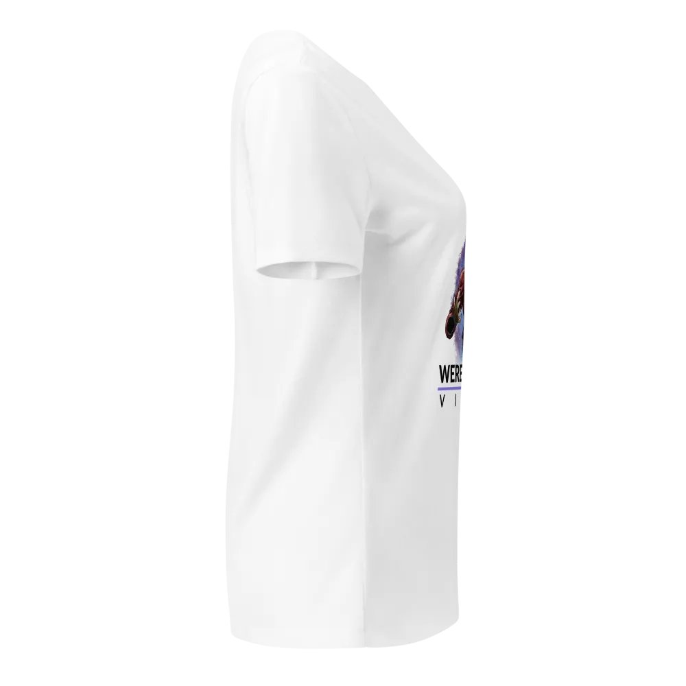 Were-Creature Videos - Women's V-Neck T-Shirt product image (3)