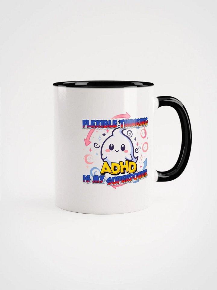 ADHD Flexible Thinking Ceramic Mug with Color Inside product image (7)
