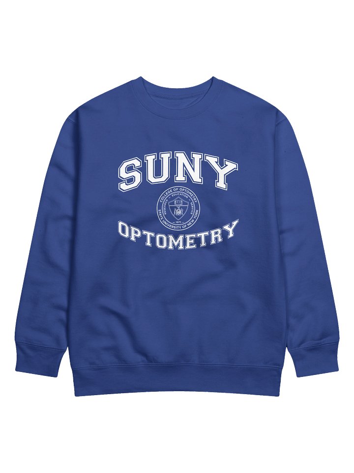 SUNY Optometry - Varsity Crew Sweatshirt product image (2)
