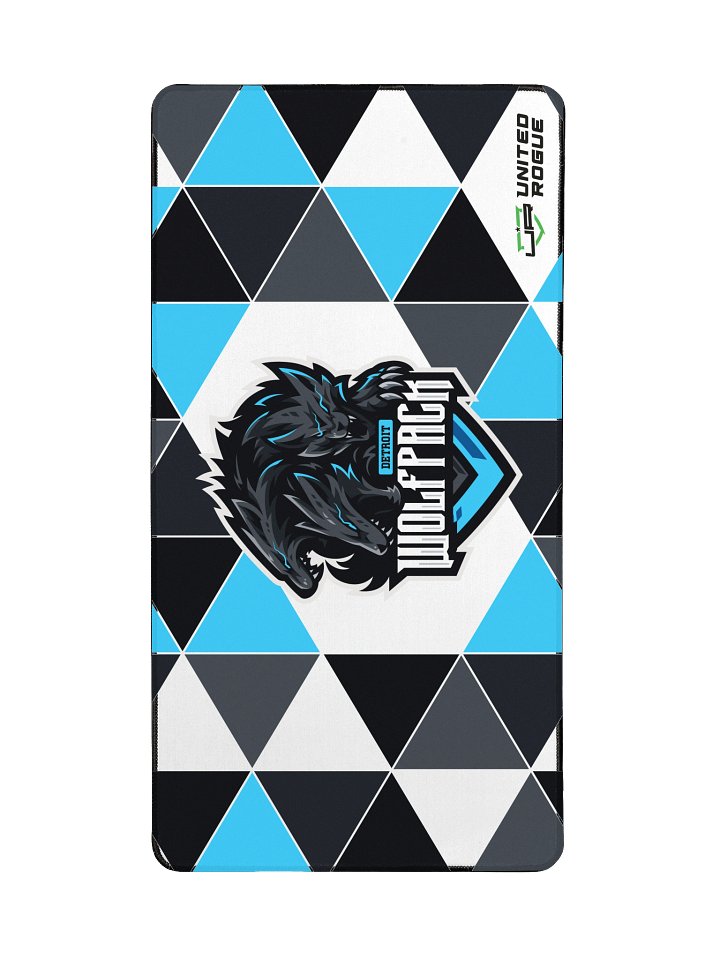 Detroit Wolfpack Geometric Desk Mat product image (2)