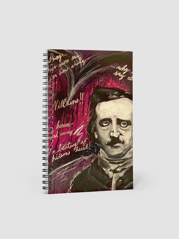 Edgar Allen Poe Notebook 140 Pages product image (1)