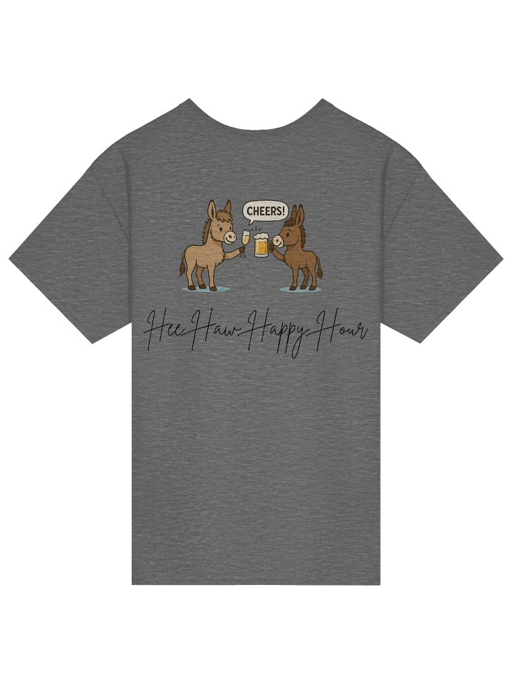 Hee Haw Happy Hour T Shirt (Design Back) product image (2)