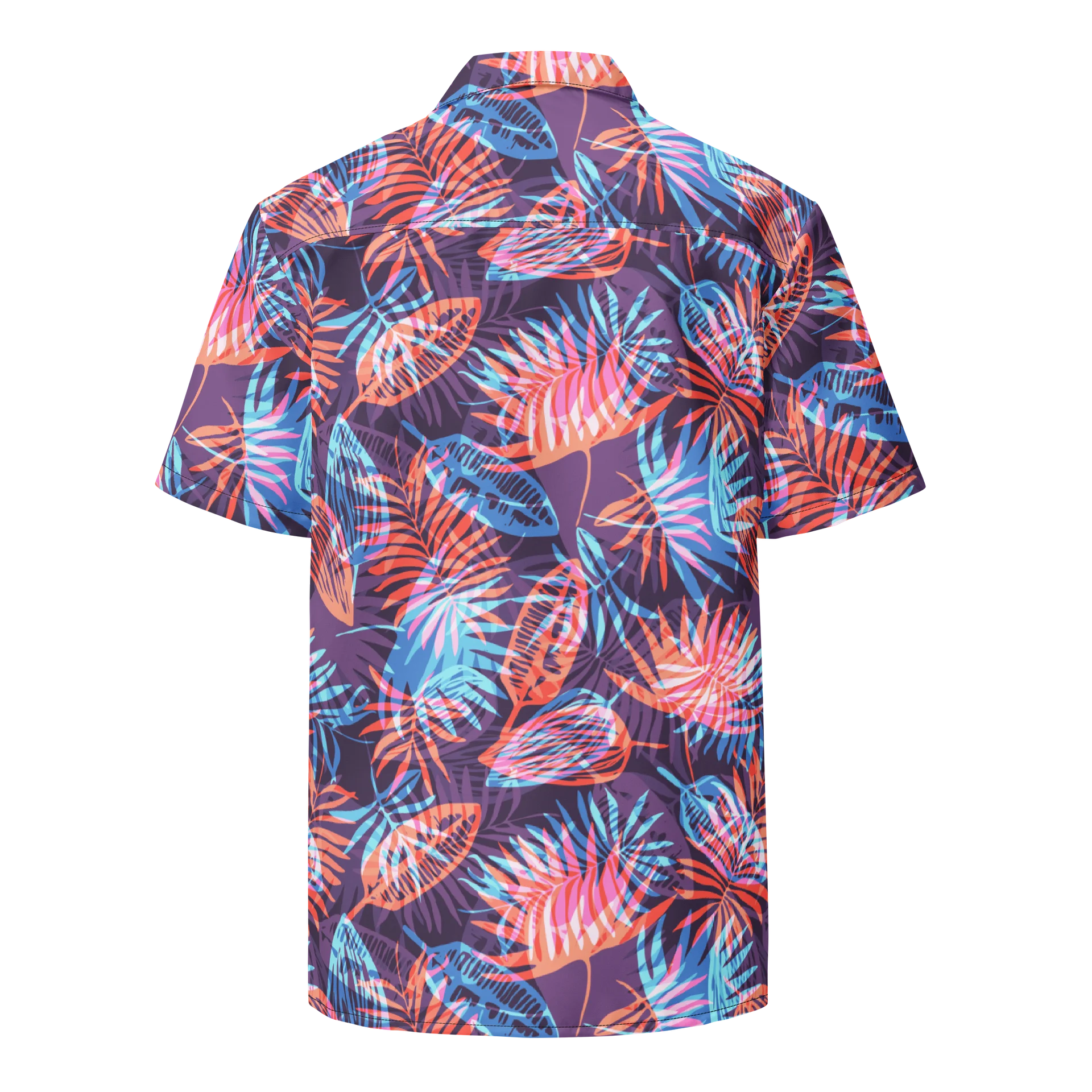 Comfortable Hawaiian Shirt with Bright Tropical Print product image (2)