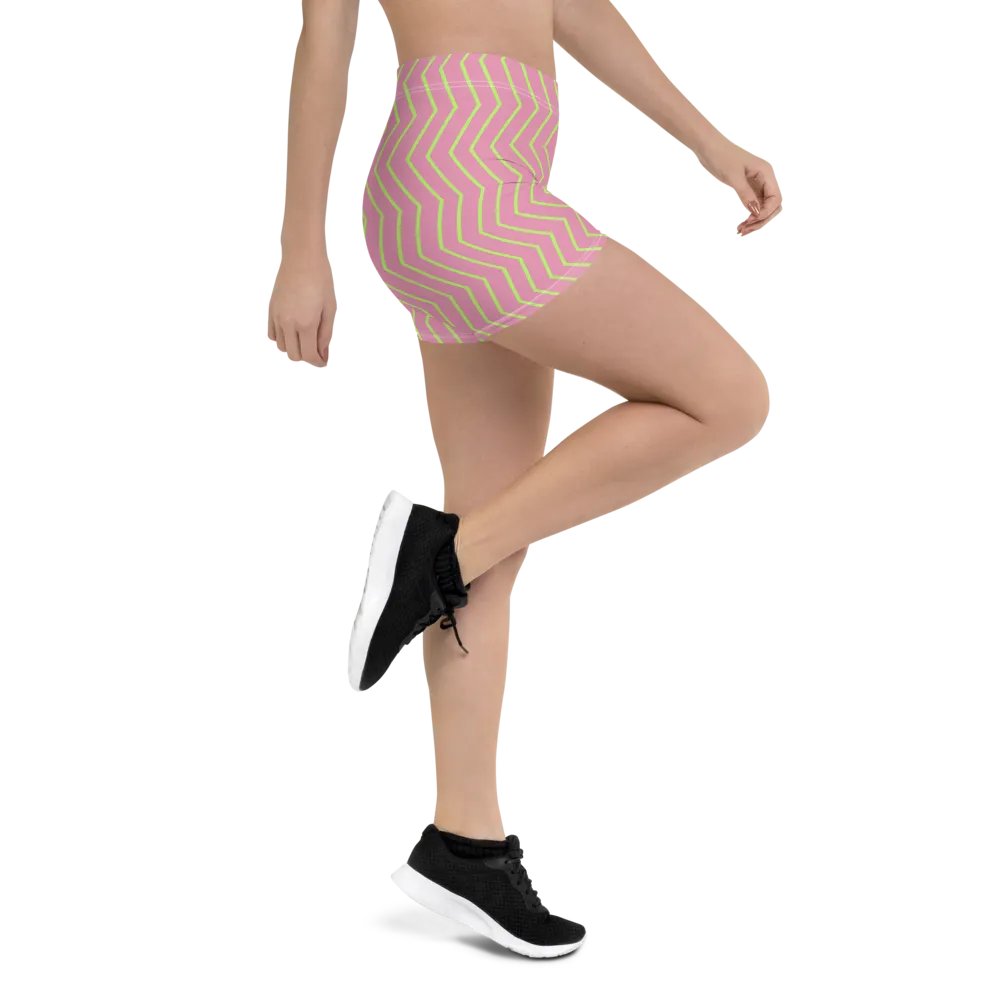 Zigzag Zest Pink Shorts product image (12)