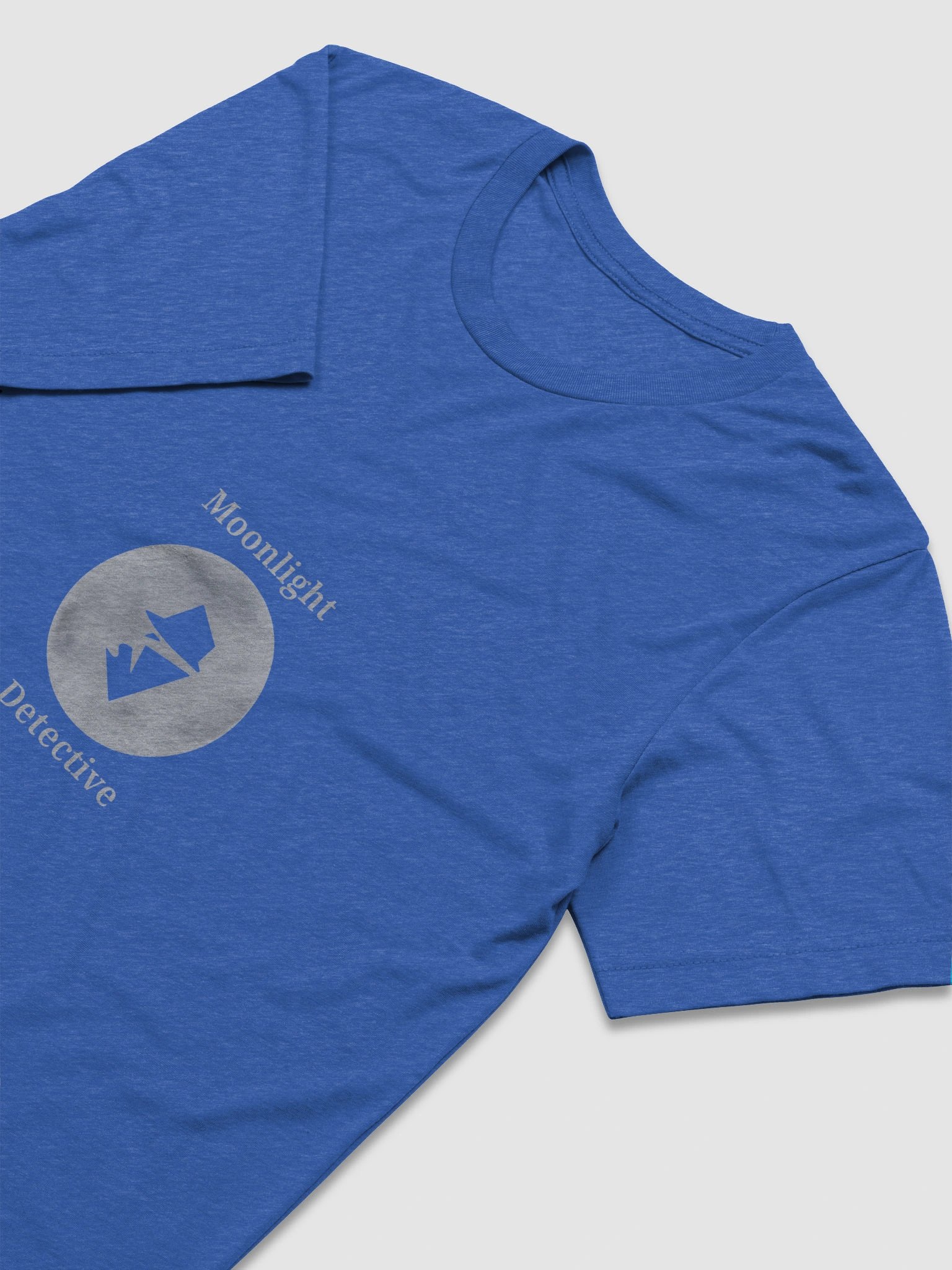 Moonlight Detective Logo Tri-Blend Tee product image (6)