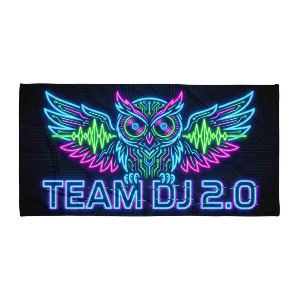 Team DJ 2.0 Beach Towel product image (1)