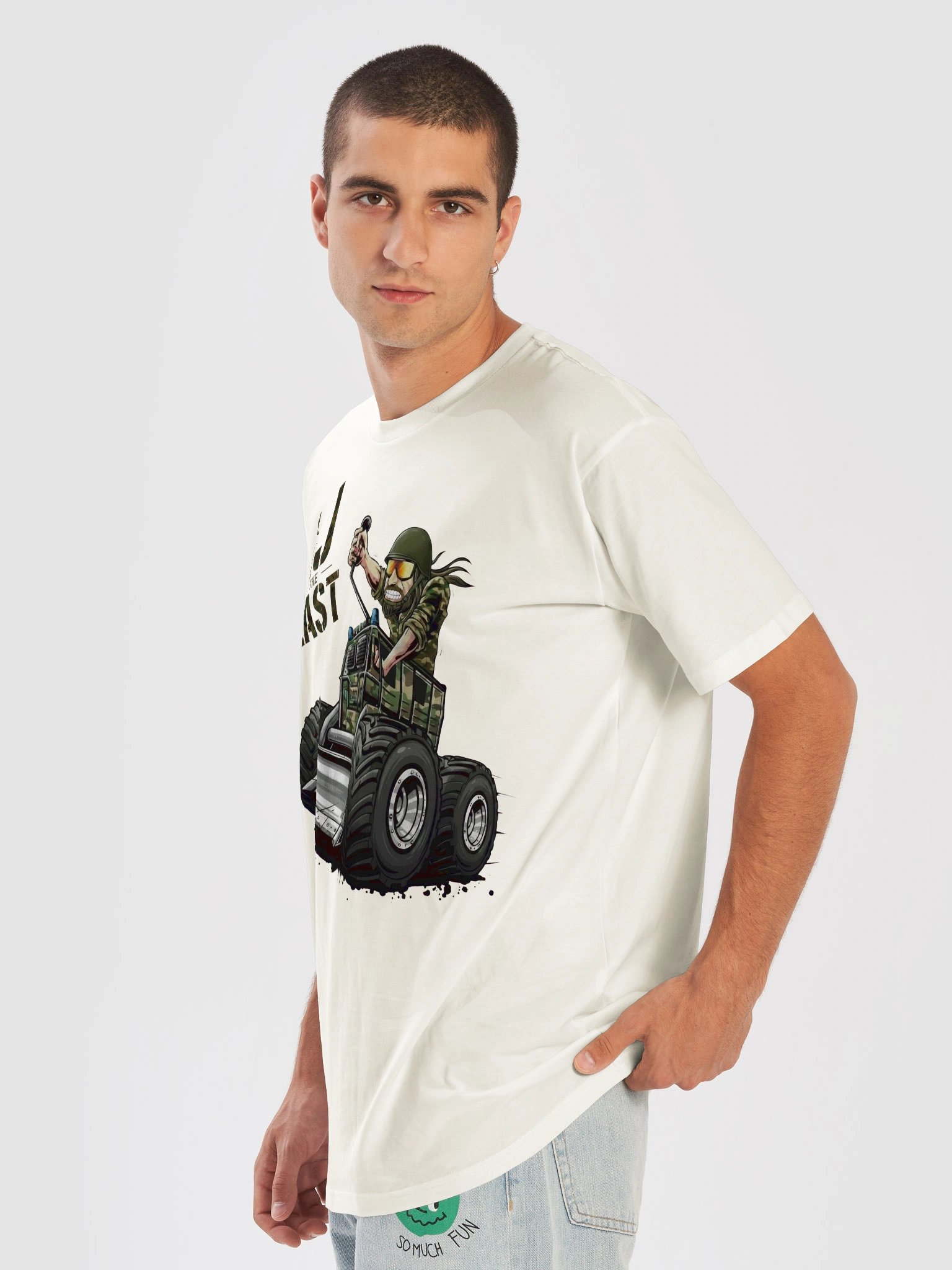 AS Colour Unisex Premium T-Shirt : AJ and the BEAST : CAMO product image (20)