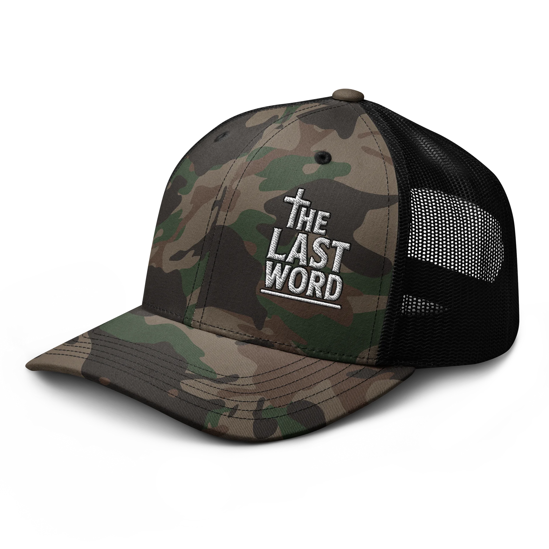 The Last Word Camo Hat product image (4)