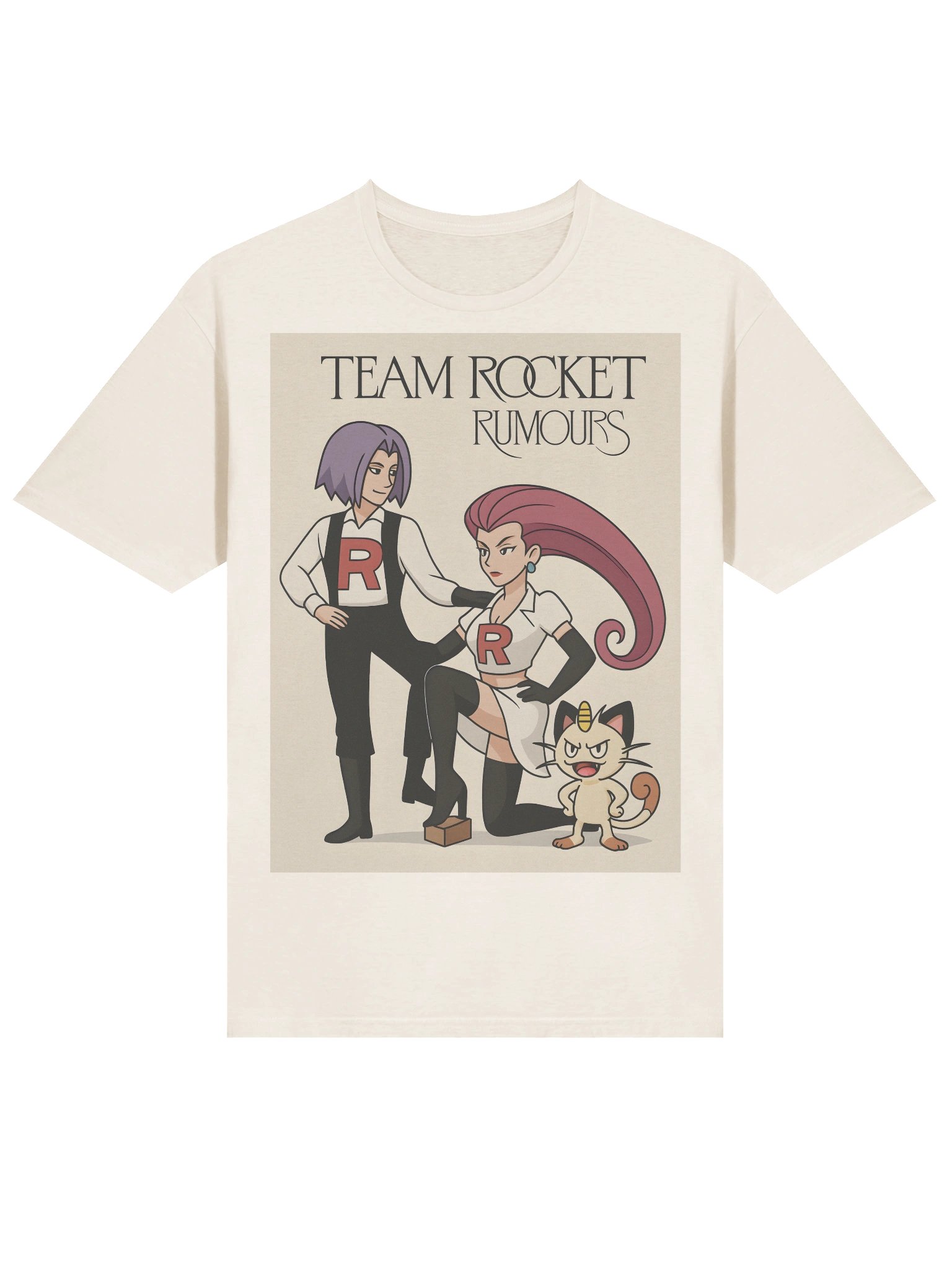 Team Rocket "Rumours" Album Cover Parody – Jessie, James & Meowth Pokémon Mashup product image (3)
