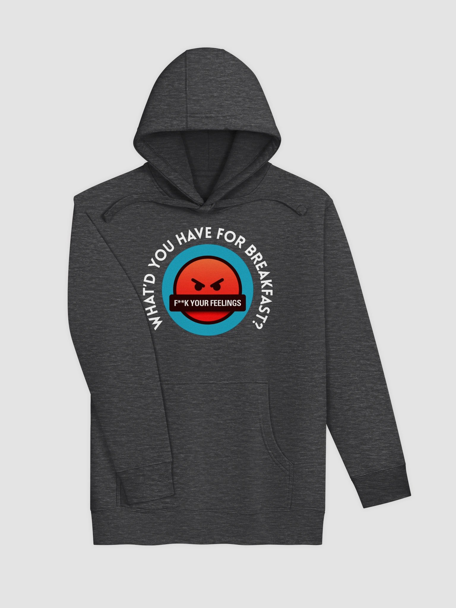 Breakfast Hoodie White Text product image (12)