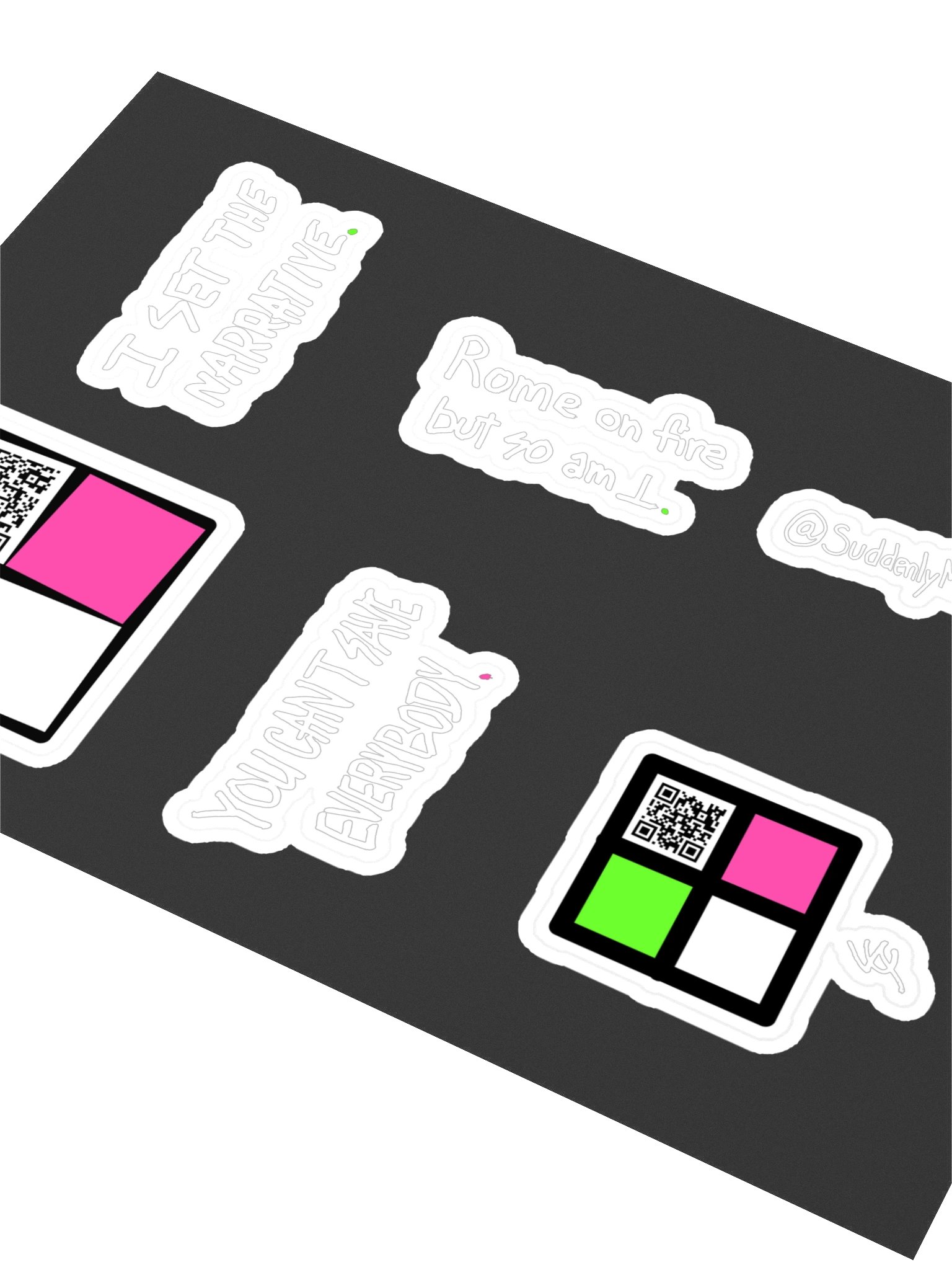 Blackout Sticker Sheet — All Three product image (2)