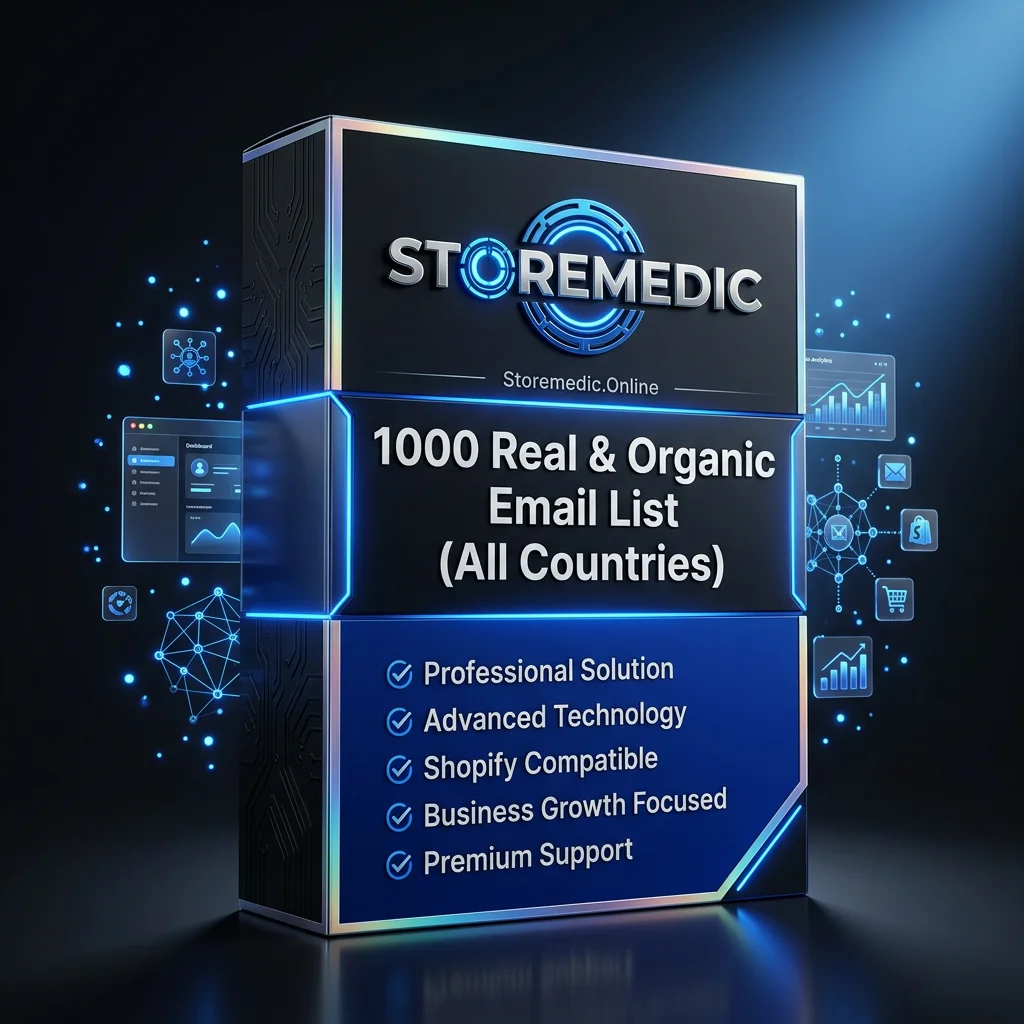 1000 Real & Organic Email List (All Countries) product image (1)