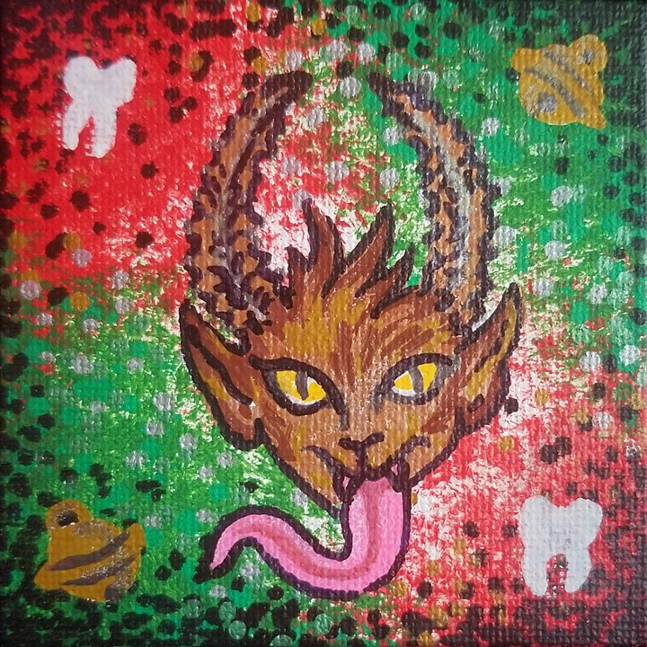 Krampus, Tiny Painting (holiday) product image (2)
