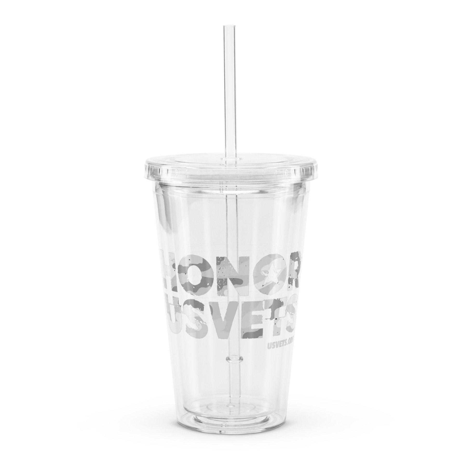 HONORUSVETS - CLEAR TUMBLER product image (1)