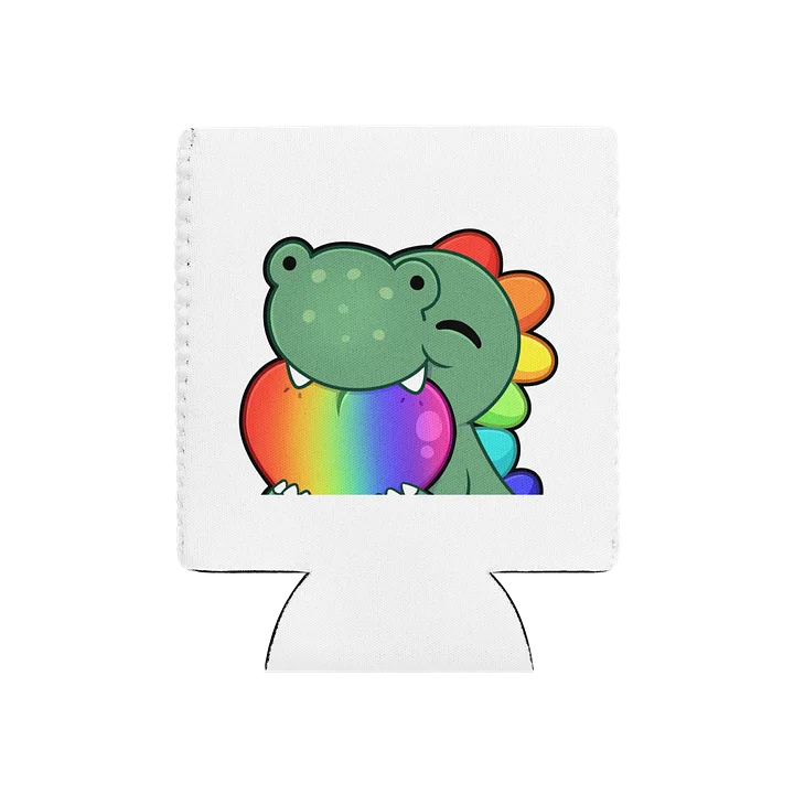 RainbowZilla Remastered Heart Emote Can Cooler product image (1)