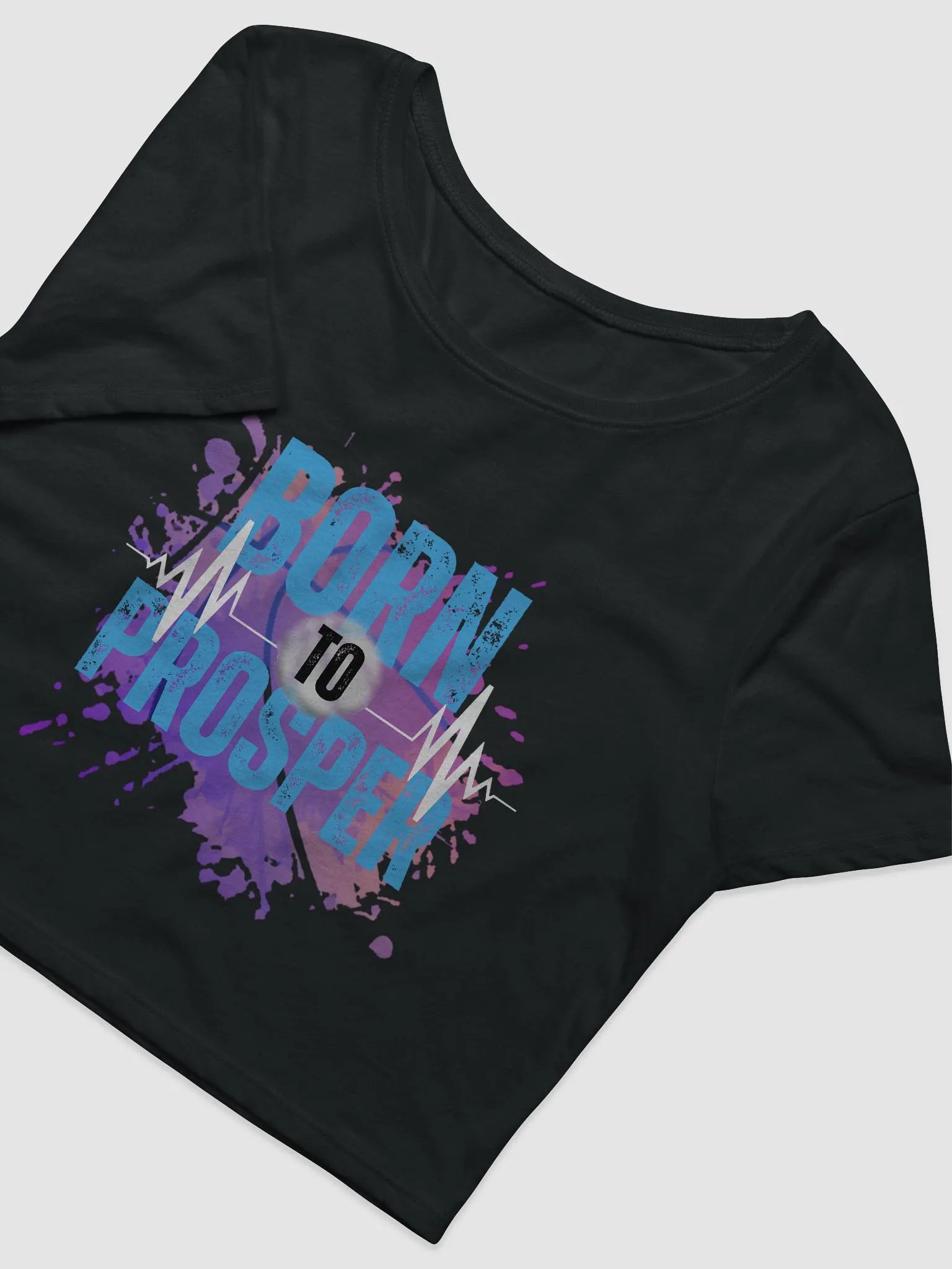 Born to Prosper Women's Crop Tee product image (6)