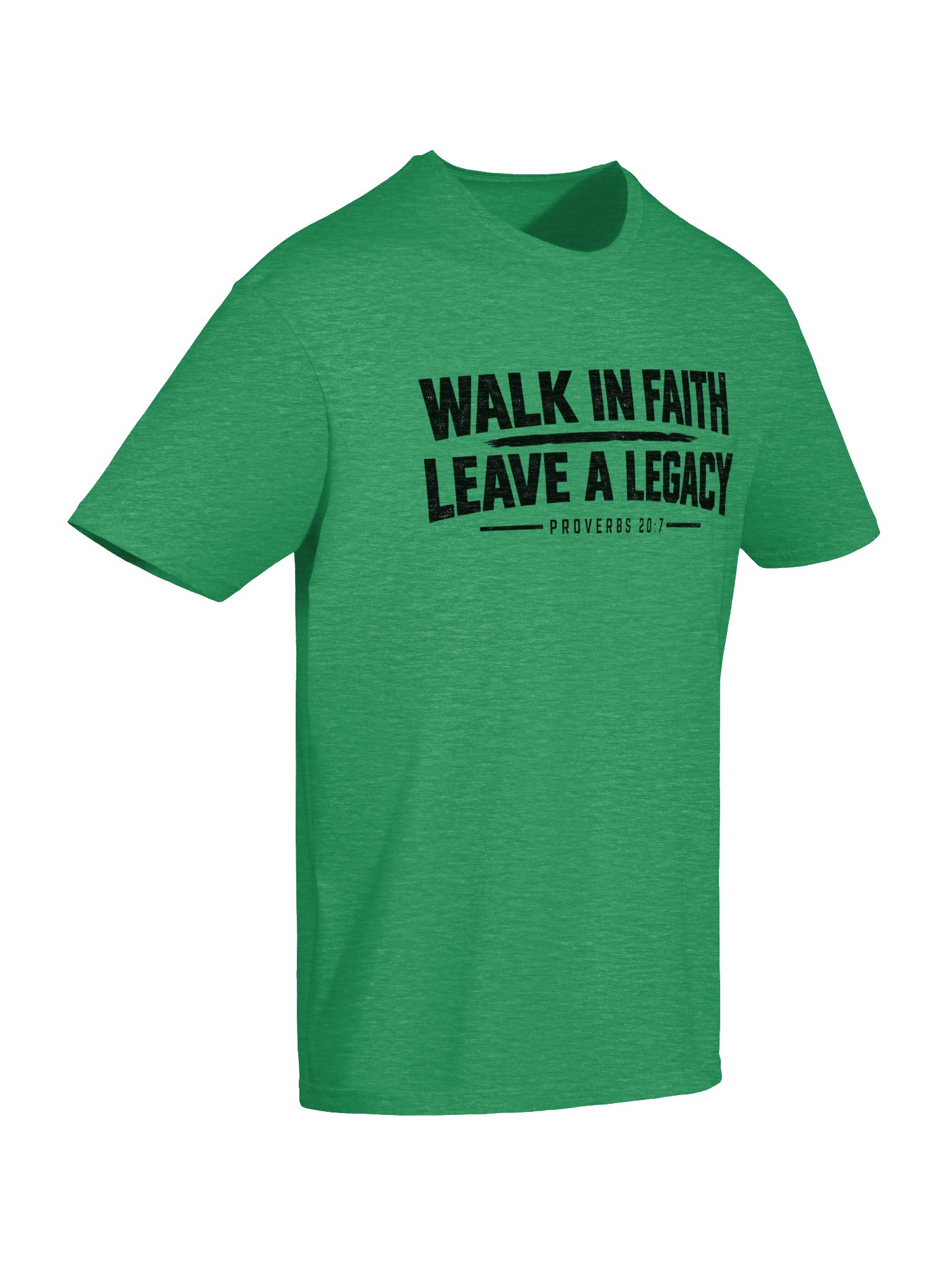 Walk in Faith, Leave a Legacy Tee | Proverbs 20:7 product image (96)