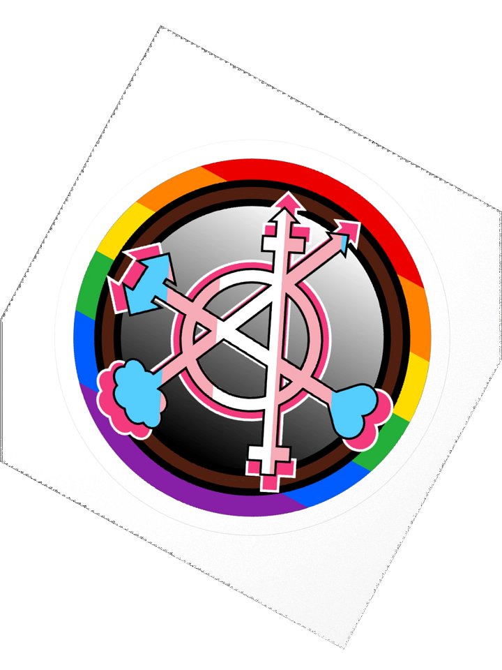 Gender Anarchy Symbol Sticker product image (2)