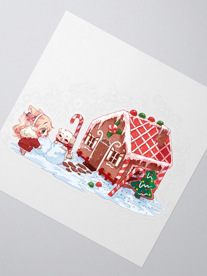 Saku Christmas House Sticker product image (4)