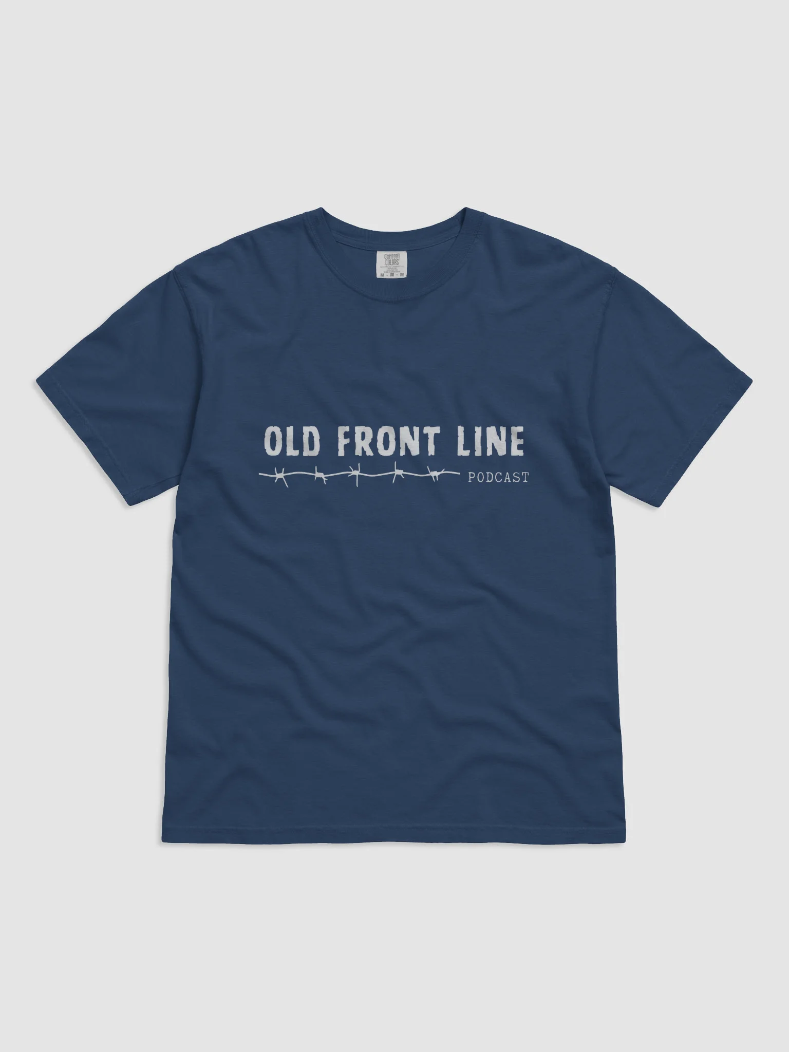 Old Front Line T-Shirt Navy Blue product image (1)
