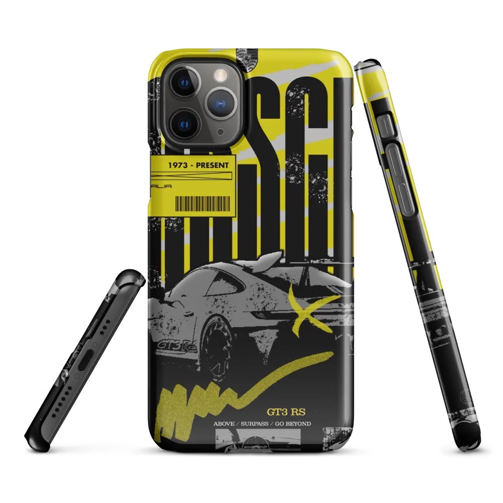 Porsche GT3 RS Stylized iPhone® Snap Case product image (2)