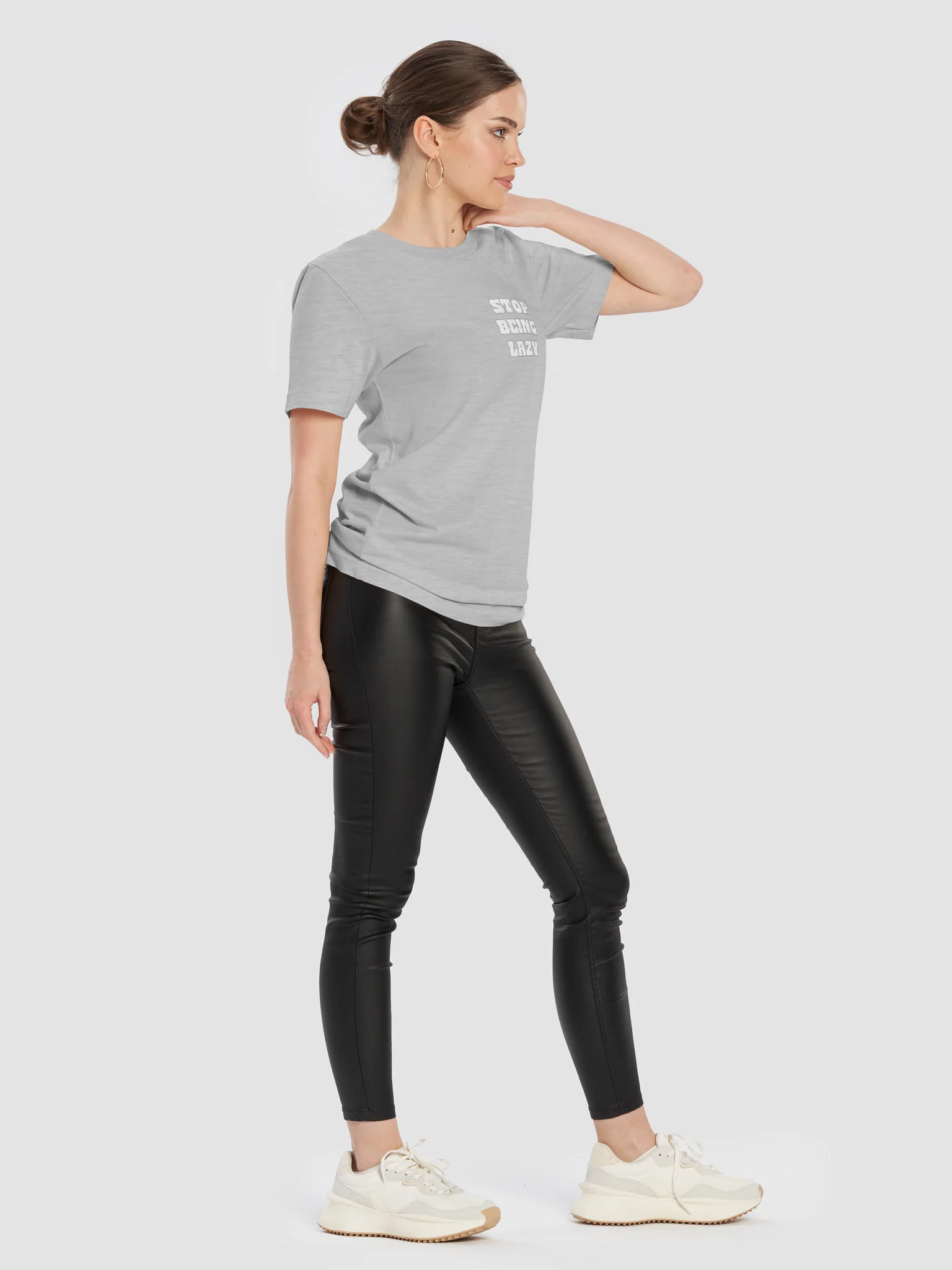 Stop Being Lazy — Classic Logo Tee product image (2)