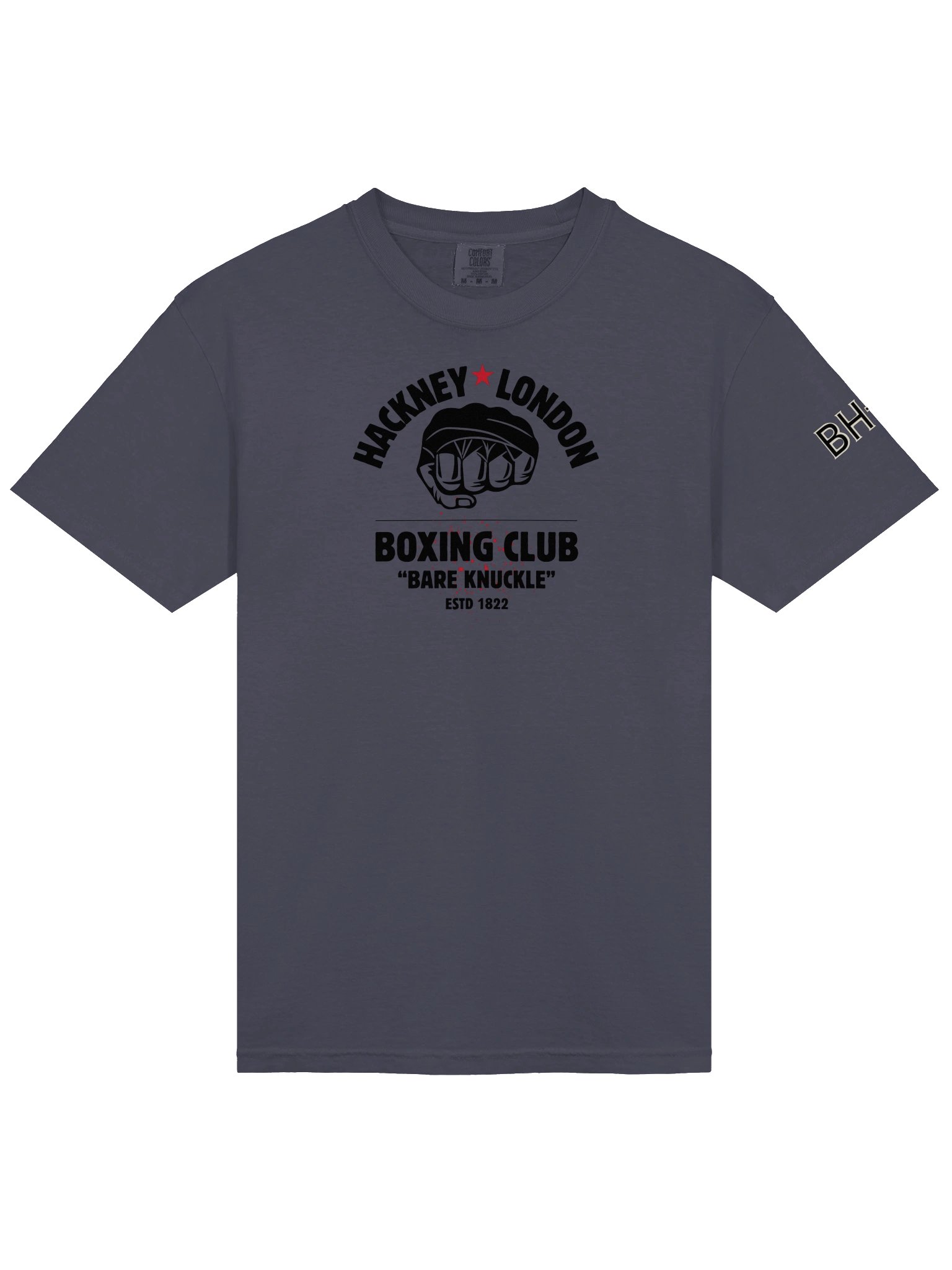 Hackney Boxing Club (BLK) | Heavy T-Shirt | Originology | Black History X product image (9)