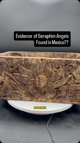 Evidence of Seraphim Angels not just in a UAP video but in items thousands of years old found in Tula Mexico?? It seems to sh...