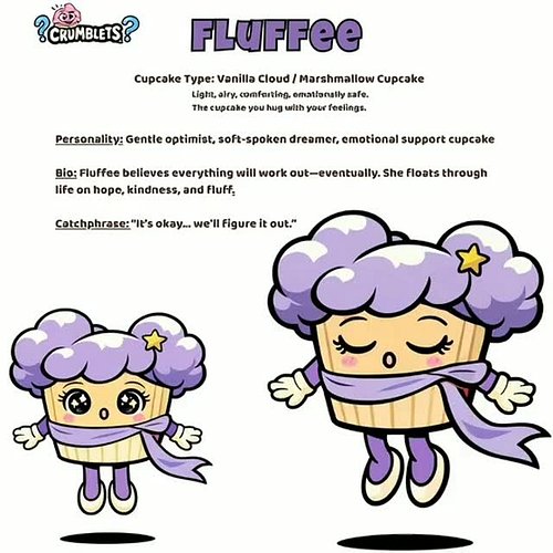 #plushies #crumblets #fluffee