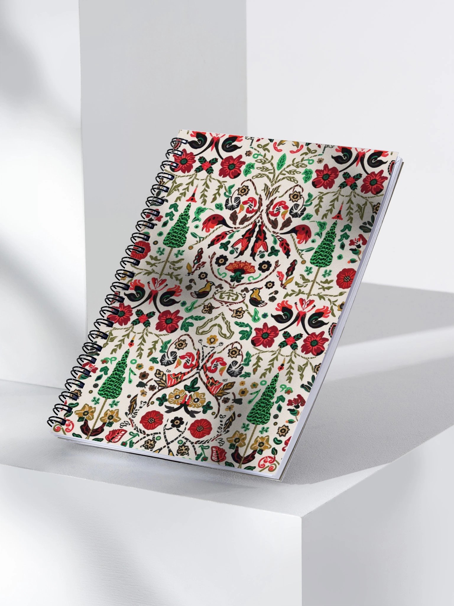 Symmetrical Splendor Spiral Notebook product image (3)