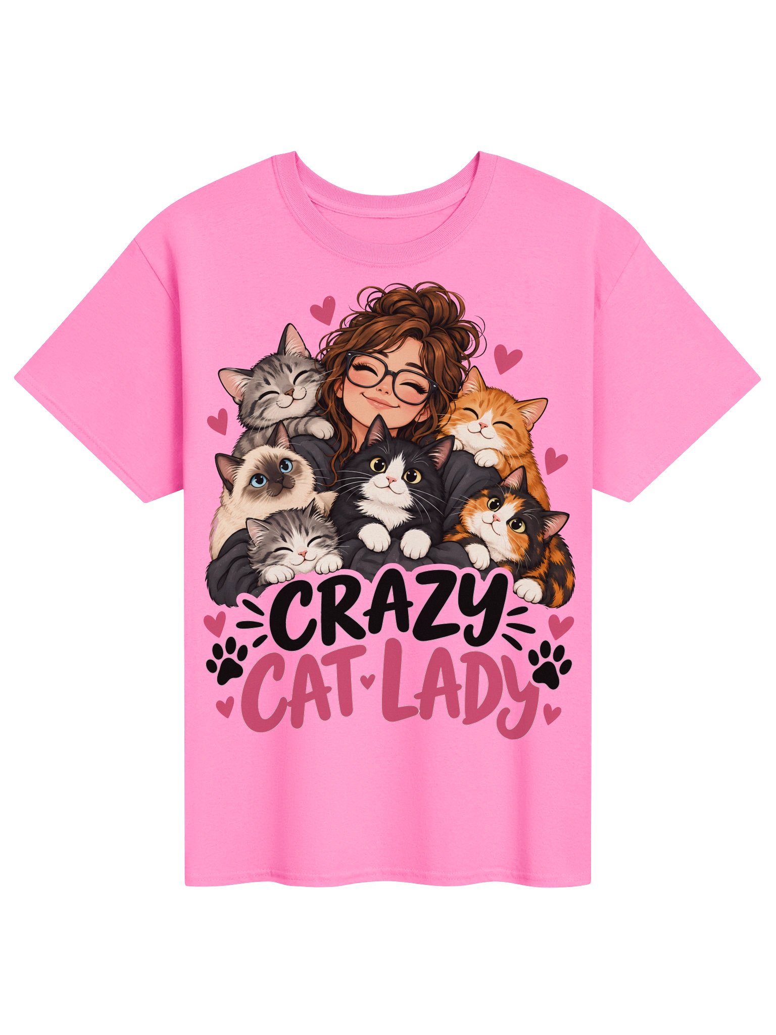 Crazy Cat Lady T-Shirt product image (81)