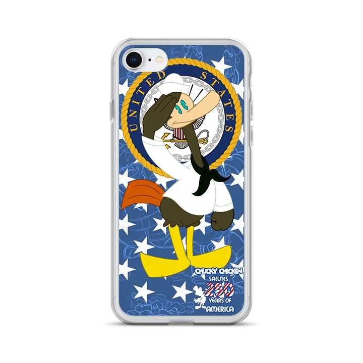 Louie Loon Salutes the Navy iPhone Case product image (28)