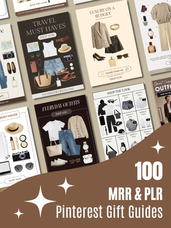 Affiliate & Gift Guide Canva Templates for LTK, ShopMy & Pinterest product image (1)