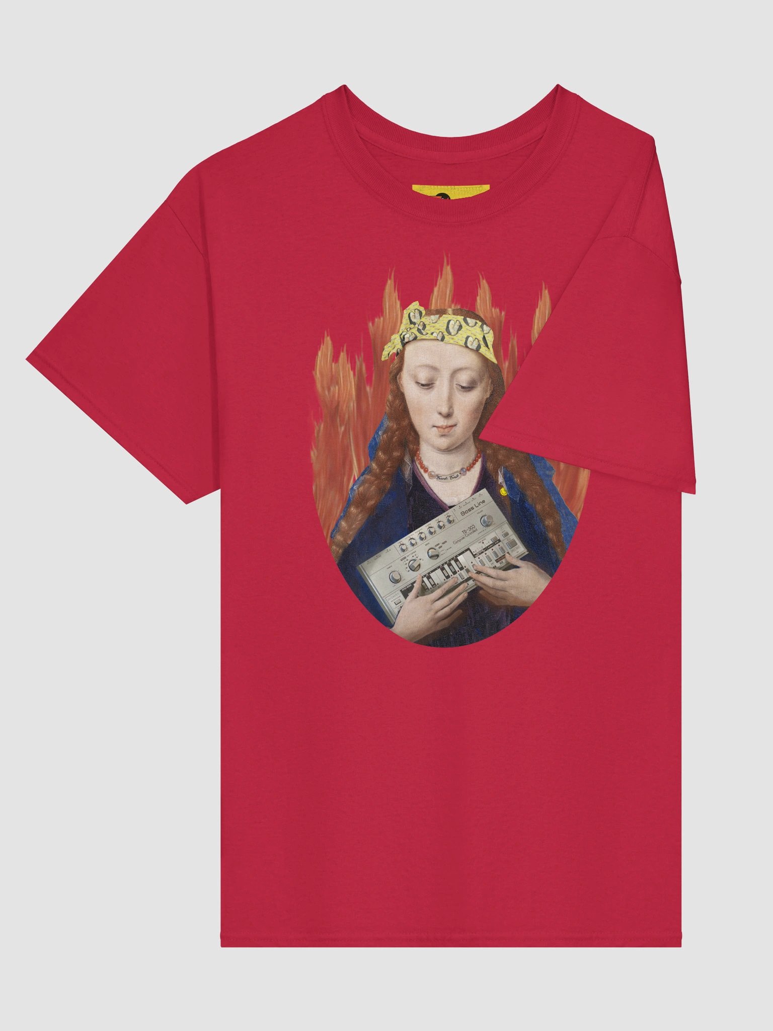 The Holy Bassline, by Frank Fonik (tb-3-0-3 tribute) Unisex t-shirt product image (3)