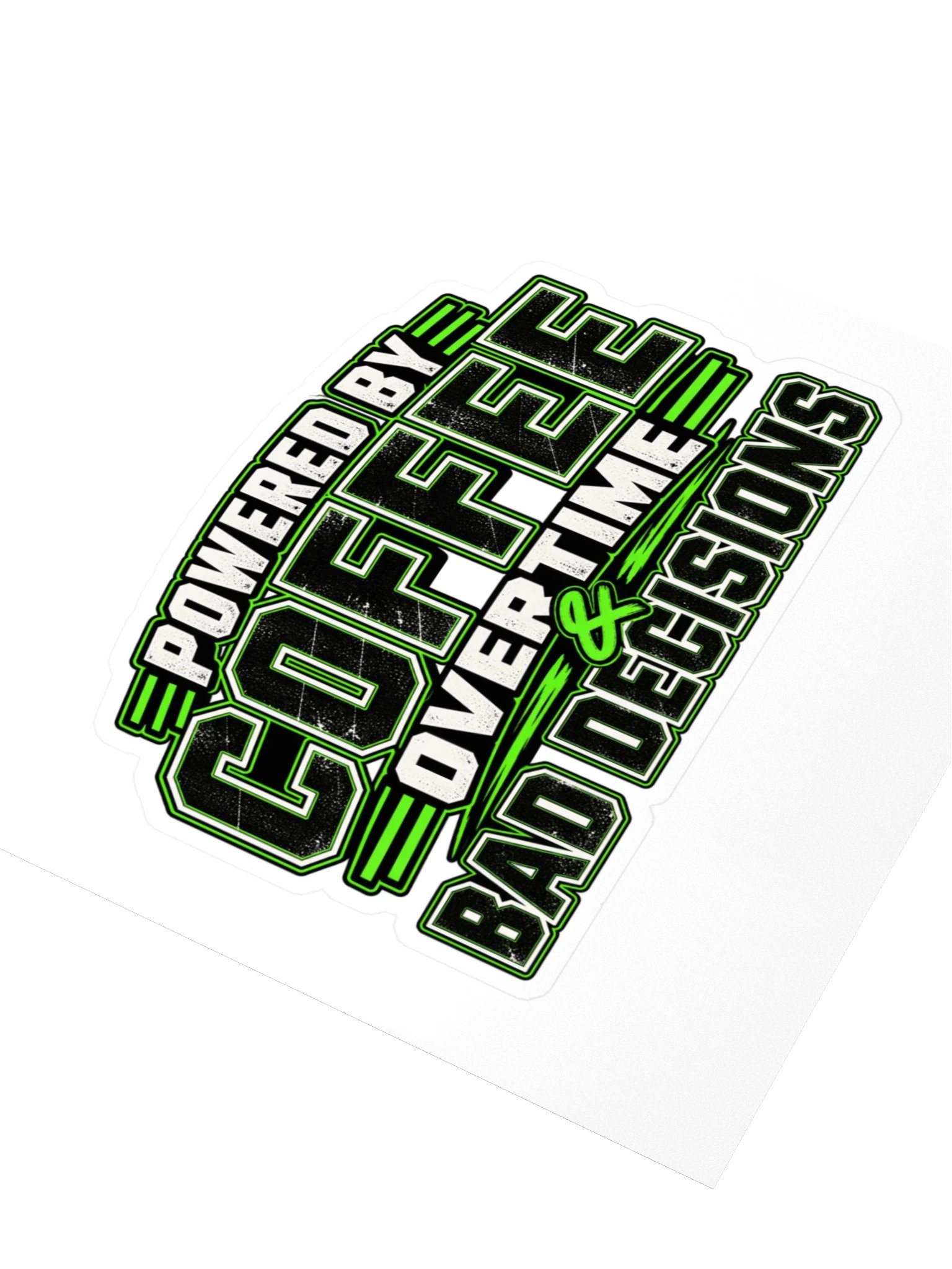 Moose Coffee Overtime Sticker product image (3)