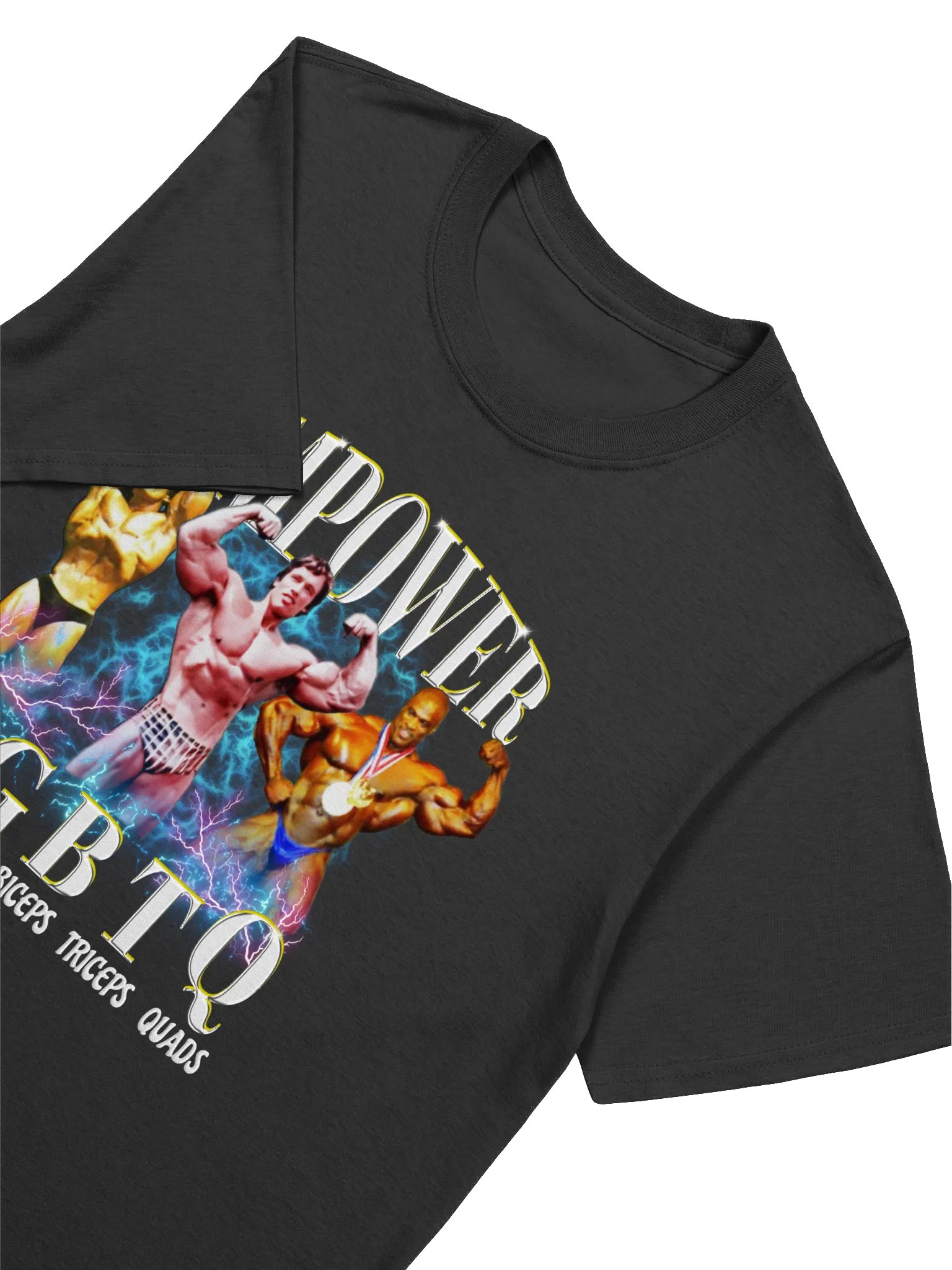 I Empower LATS,GLUTES,BICEPS,TRICEPS,QUADS T-Shirt product image (3)