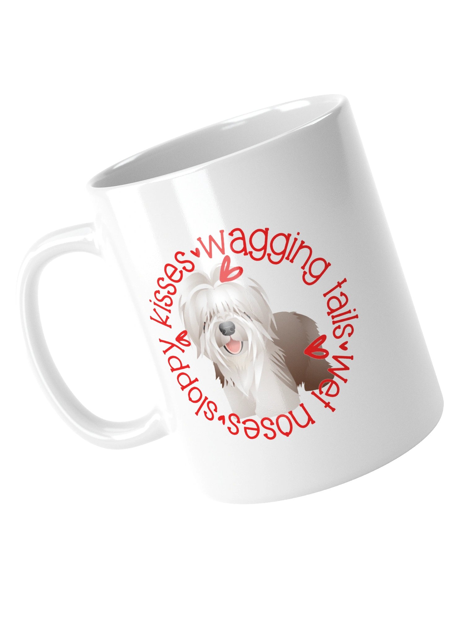 Sloppy Kisses Bearded Collie Mug product image (12)