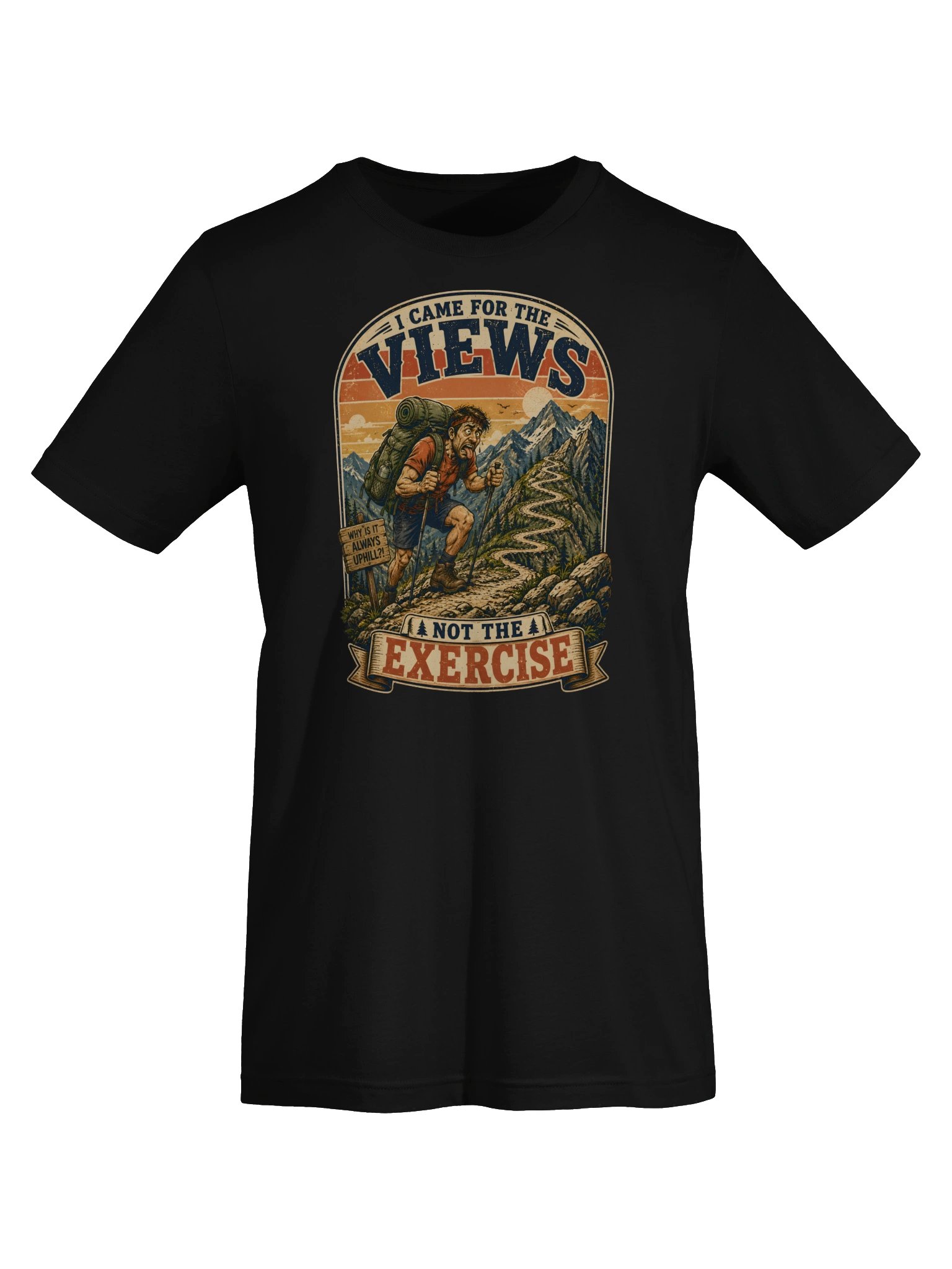 I Came for the Views Hiking Tee product image (3)