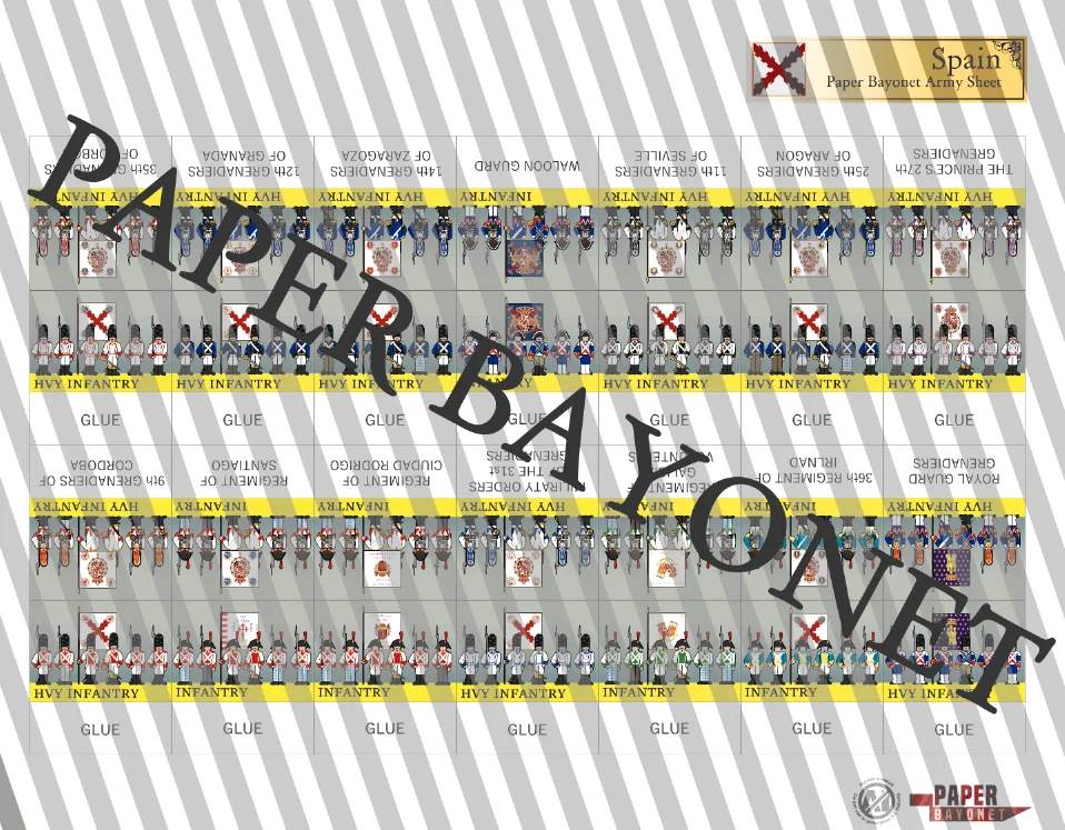 Spain Unit Sheet product image (4)