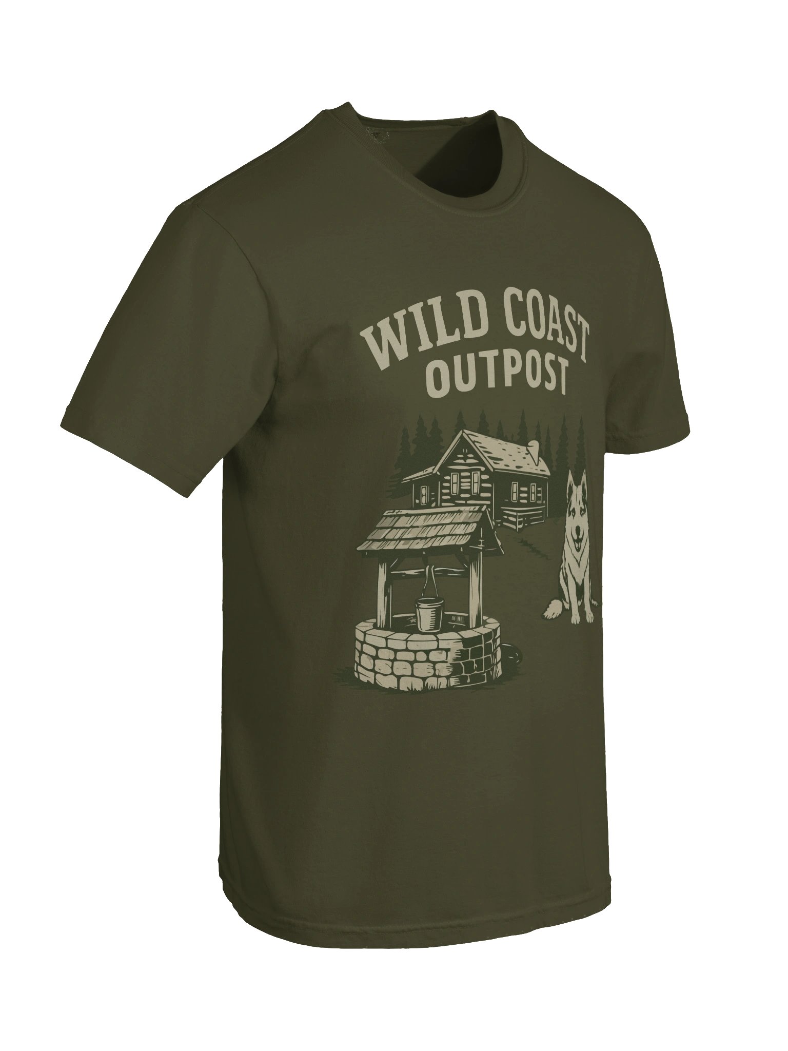 Wild Coast Outpost Cabin Tee product image (8)