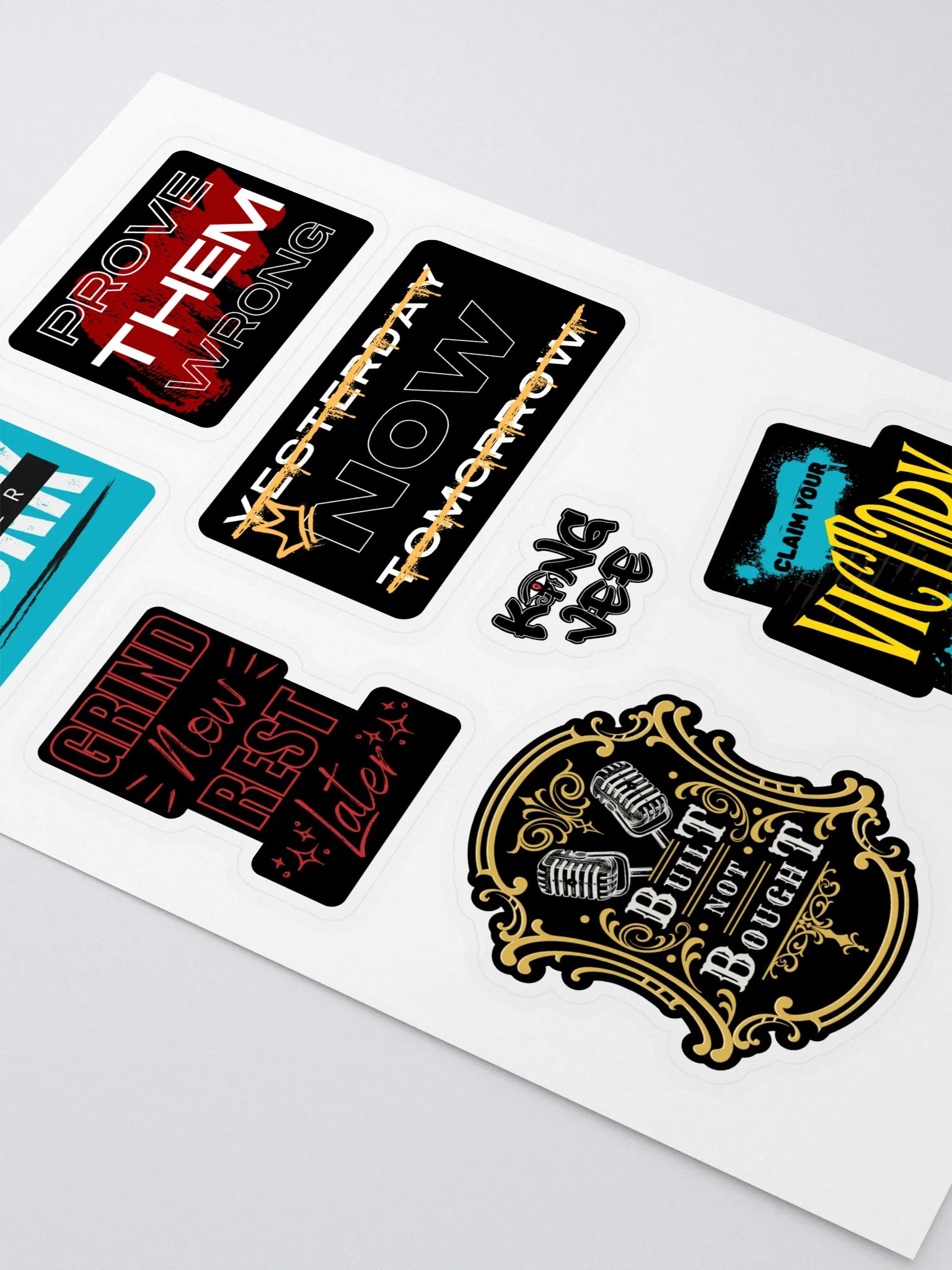 Motivational Quote Sticker Sheet 2 product image (2)