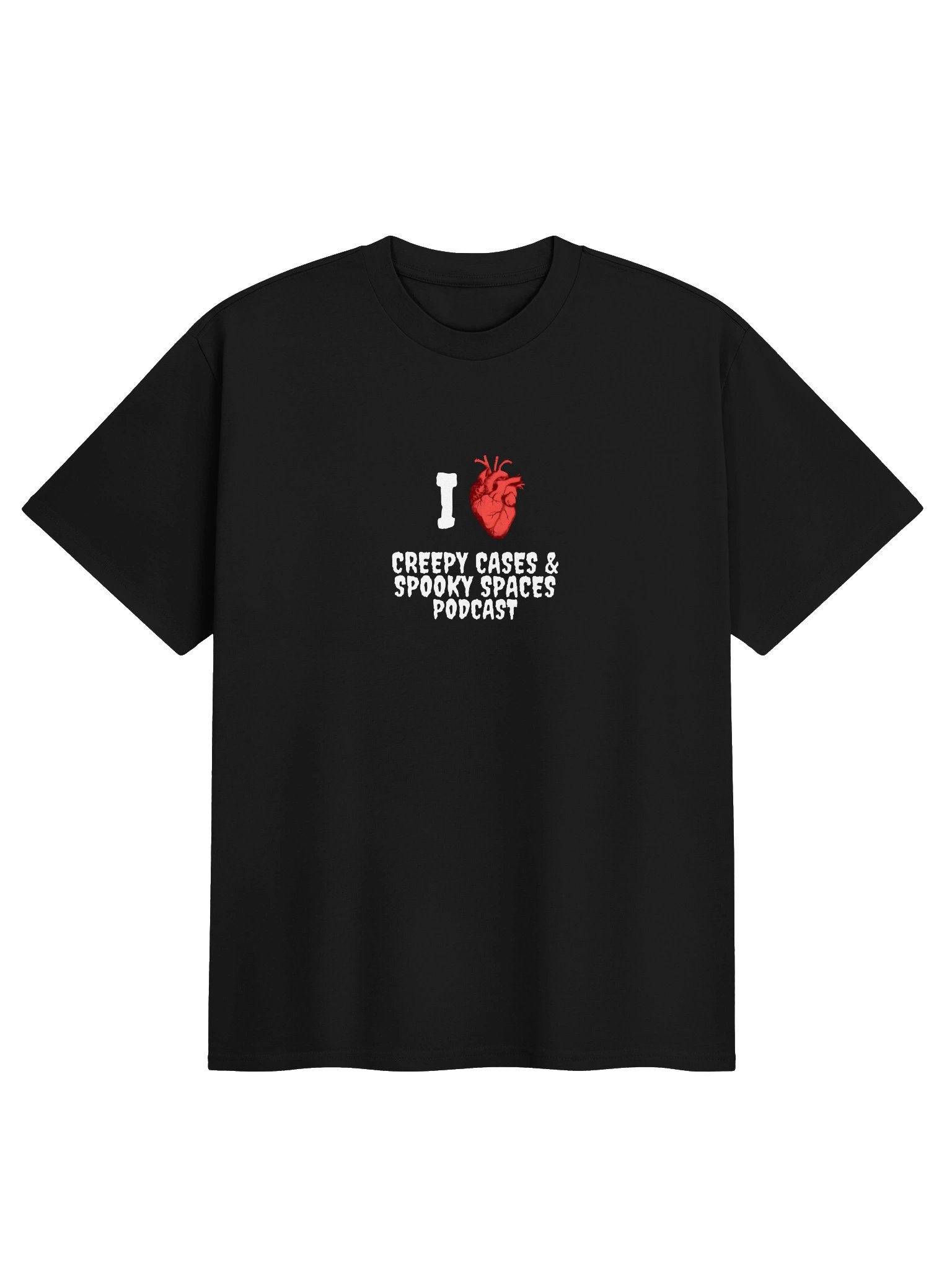 Creepy Cases & Spooky Spaces T-shirt product image (1)