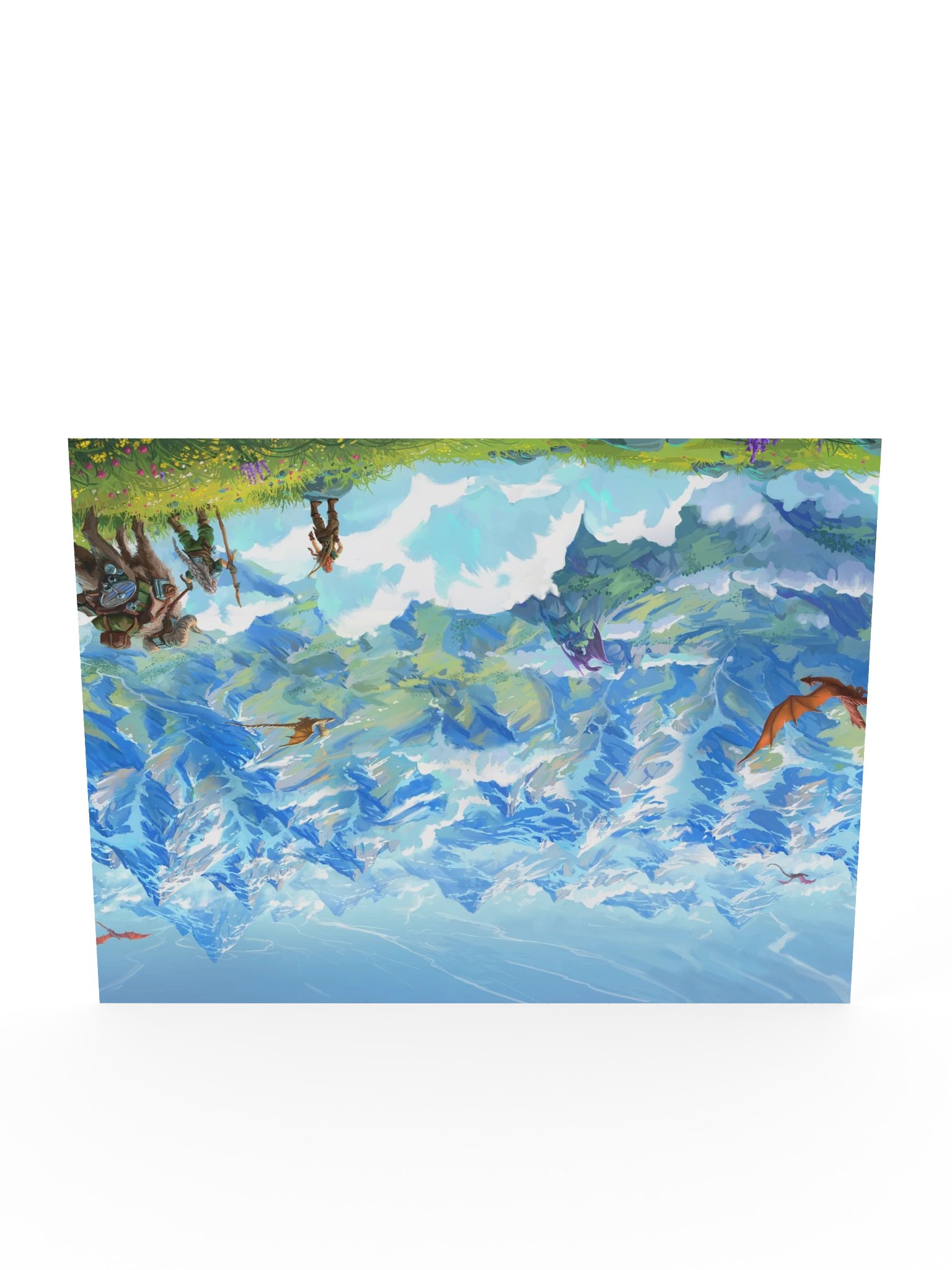 There Be Dragons Here Art Print product image (58)