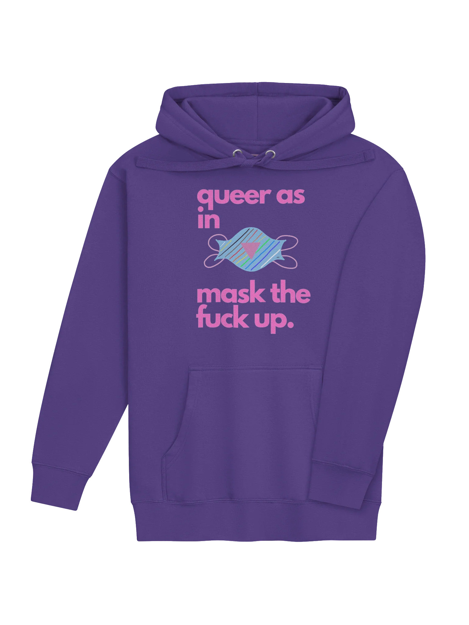 Queer As In Mask TF Up hoodie product image (20)
