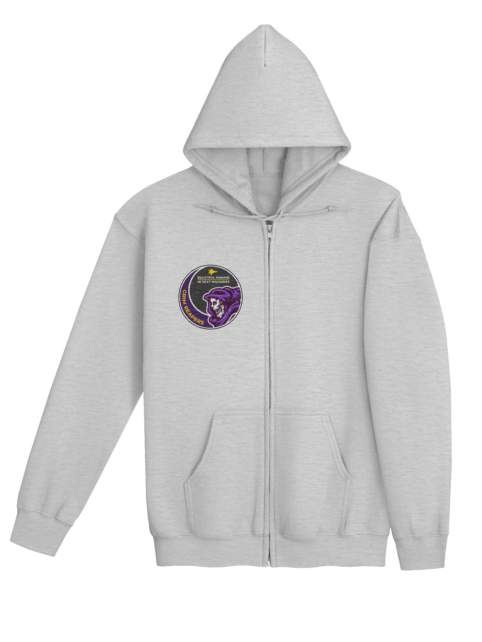 Official Grim Reapers Logo Gildan Zip Hoodie product image (20)