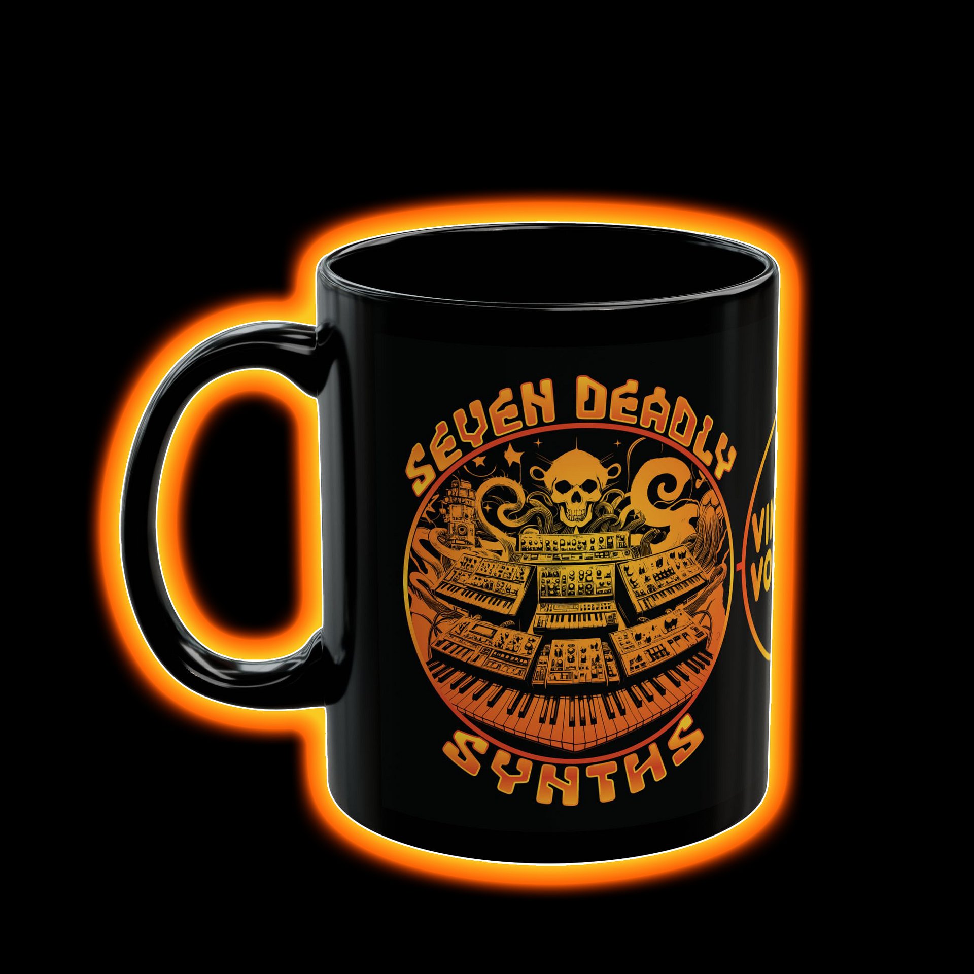 Synth Collector/Legends Mug - Seven Deadly Synths (7 Synthesis Techniques) product image (2)