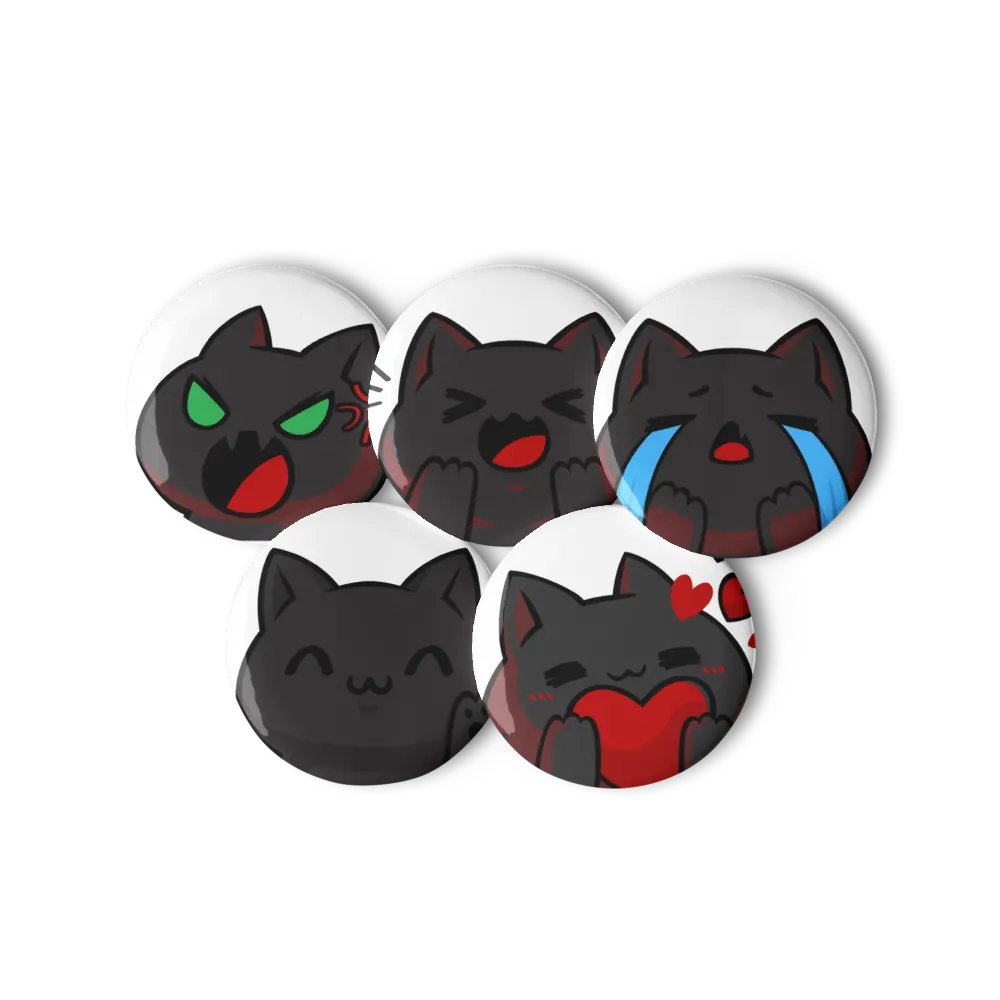 Onyx Emote Assorted Pin Set product image (11)