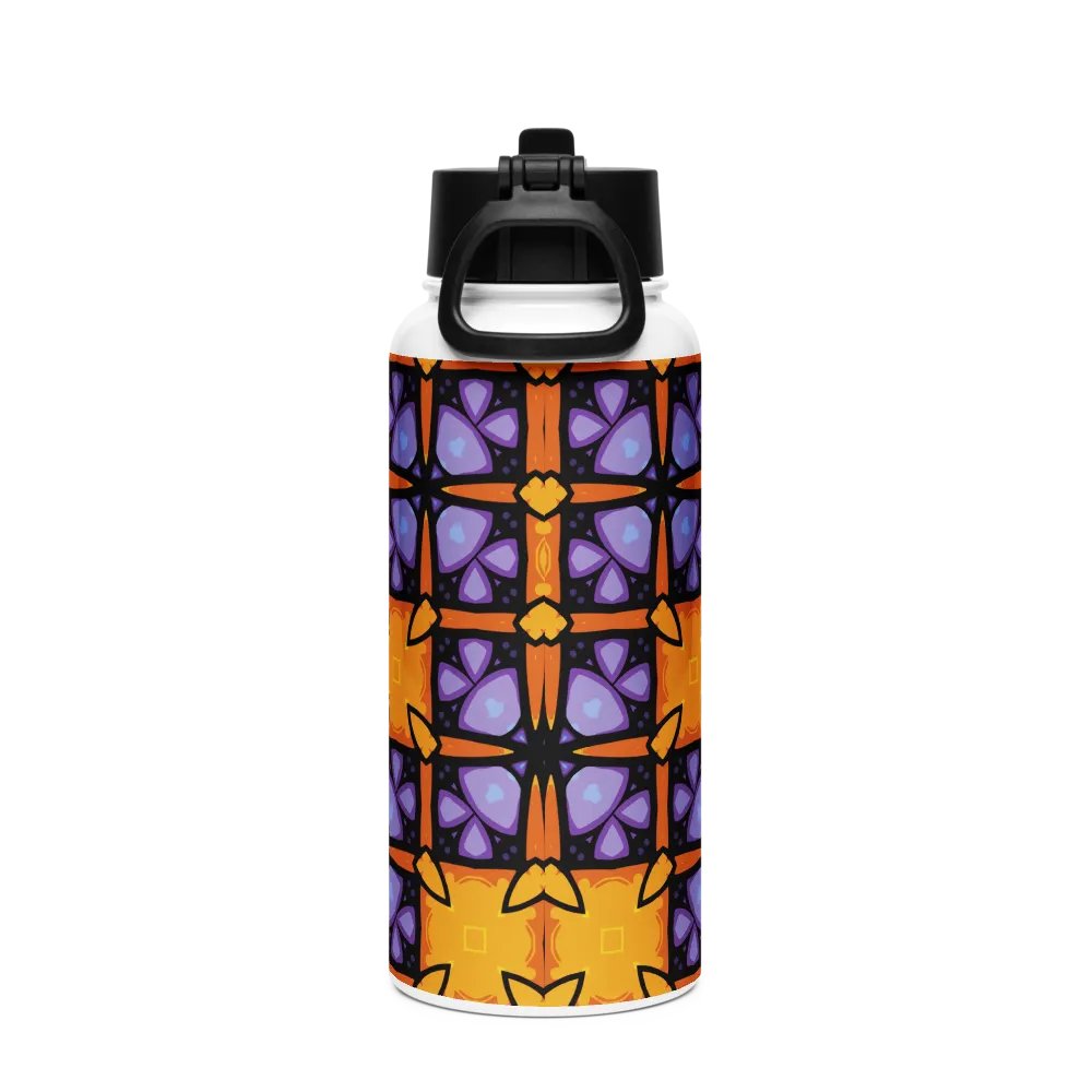 8T Sips Mosaic Stainless Steel Water Bottle product image (2)