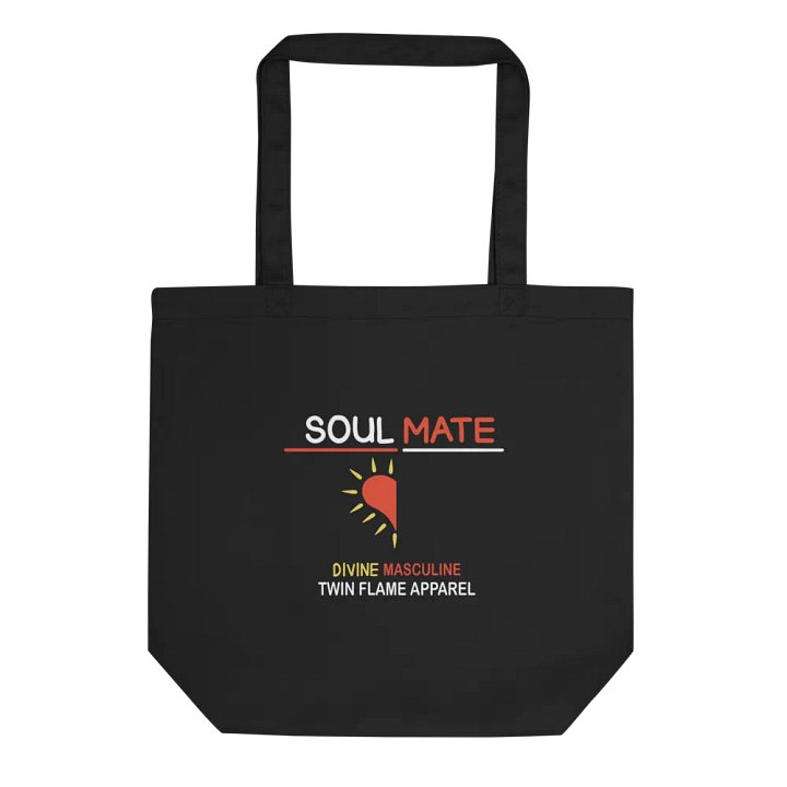 'Soul Mate Divine Masculine' Eco-Friendly Tote Bag product image (1)